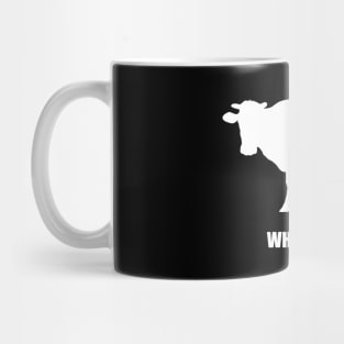 White Pony Mug